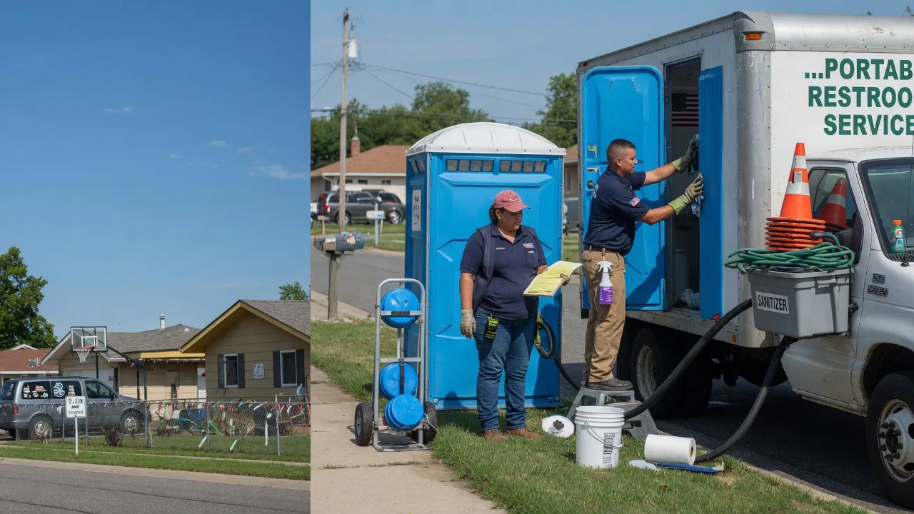 Portable Toilet Rental in Warfield, VA near me